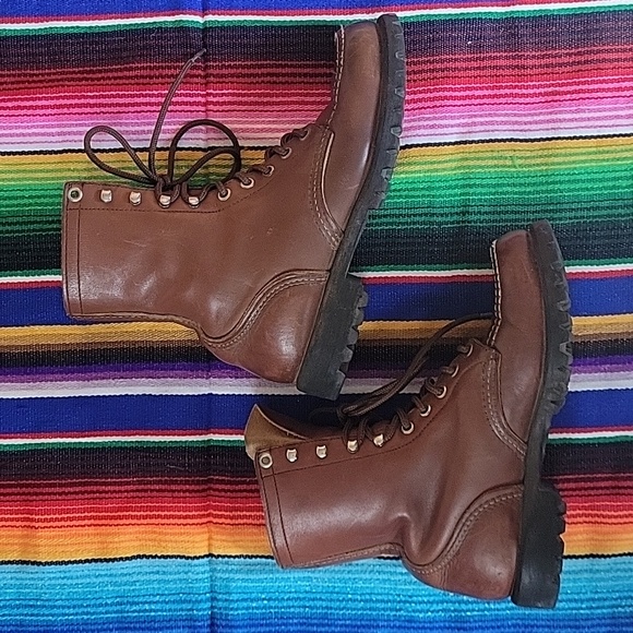 Vtg Red Wings Boots - Picture 2 of 12